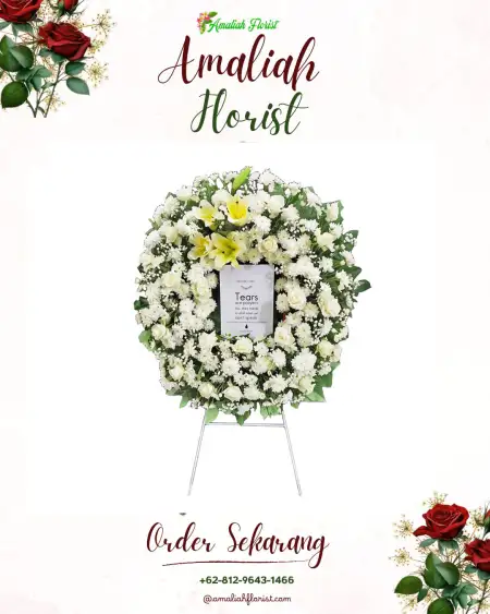 Krans Bunga Duka Gane Timur Selatan